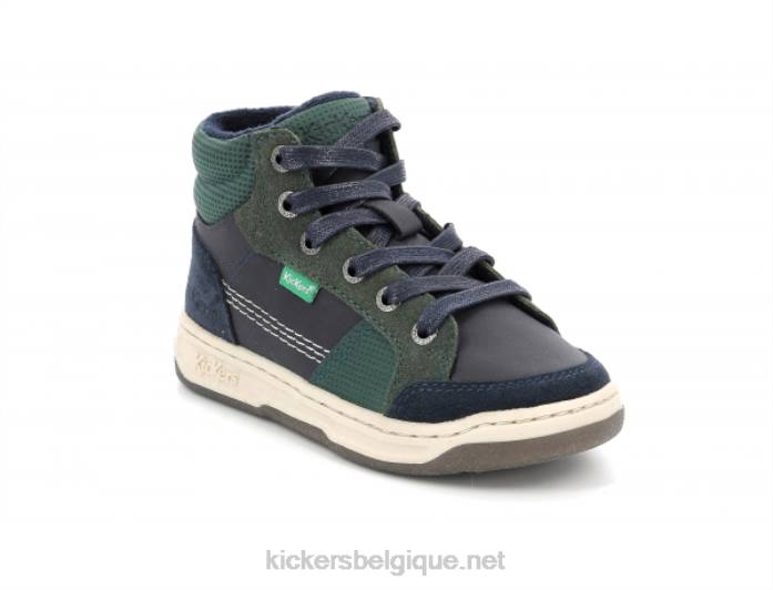 kickosta vert marine enfants KickersDT22962