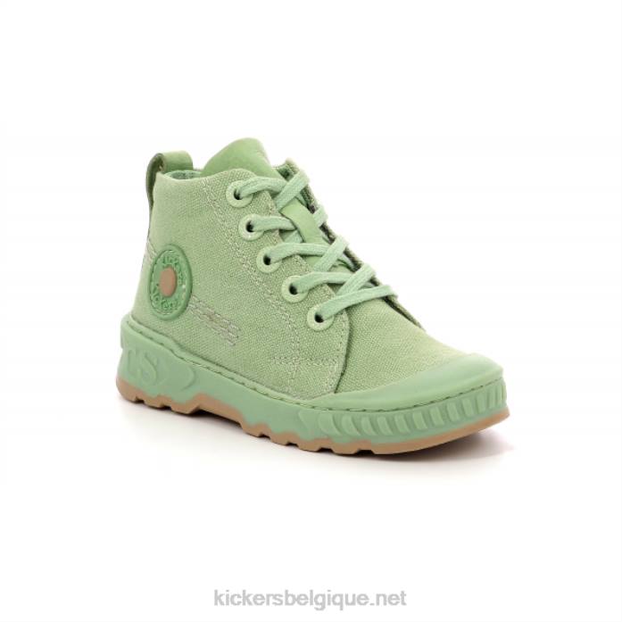 kickup vert clair enfants KickersDT22935