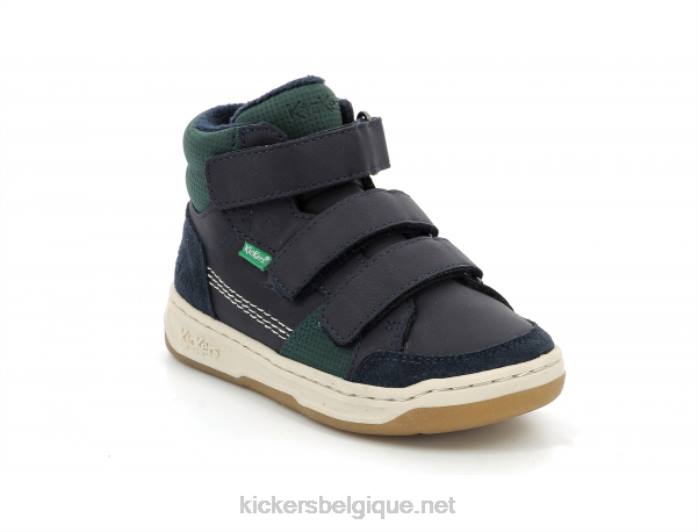 kroisy vert marine enfants KickersDT22940