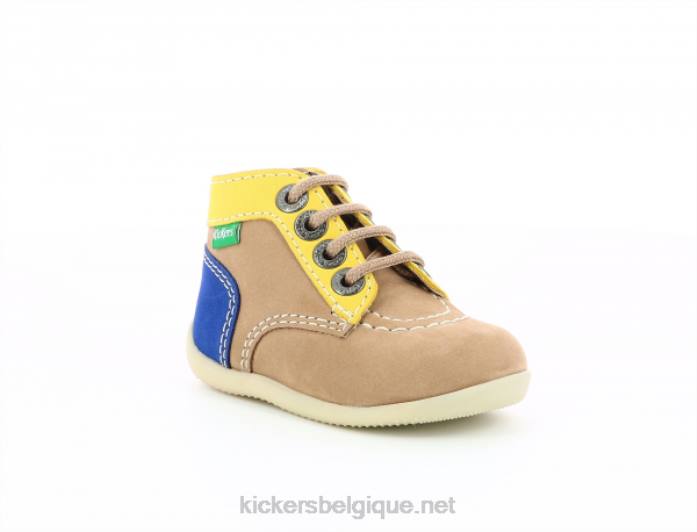 bonbon-2 beige clair enfants KickersDT22807