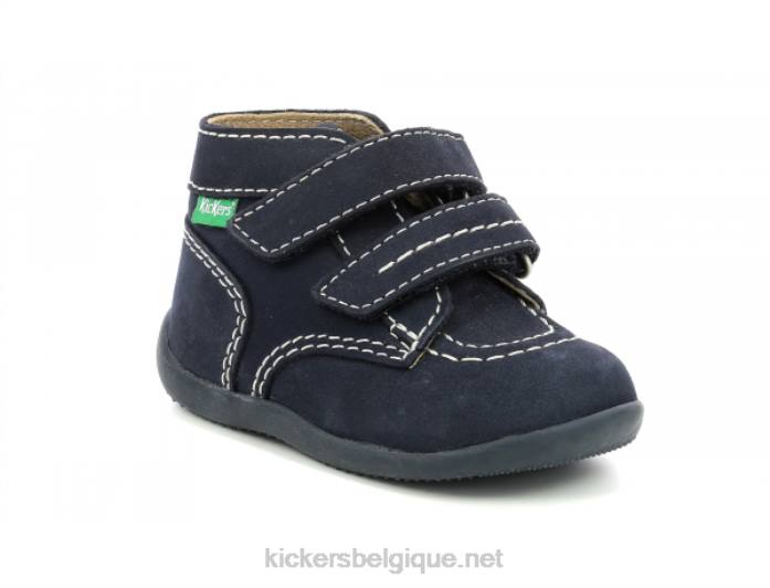 bonkro-2 marine enfants KickersDT22879