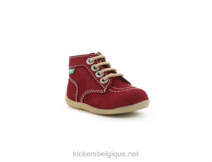 bonzip-2 bordeaux enfants KickersDT22861