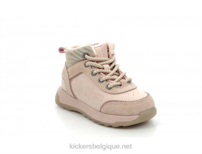 kickfauna rose clair enfants KickersDT22843