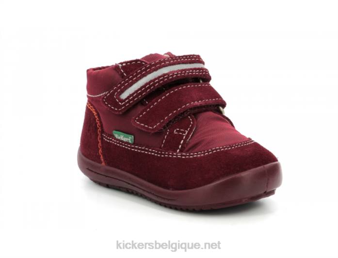 kikood bourgogne enfants KickersDT22876