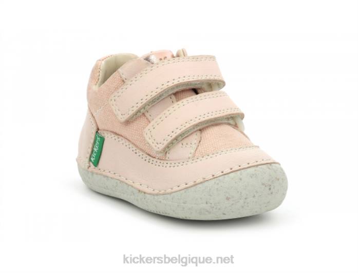 sostankro rose clair enfants KickersDT22798