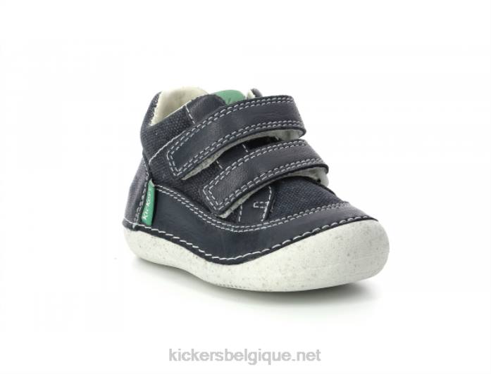 sostankro vert marine enfants KickersDT22839