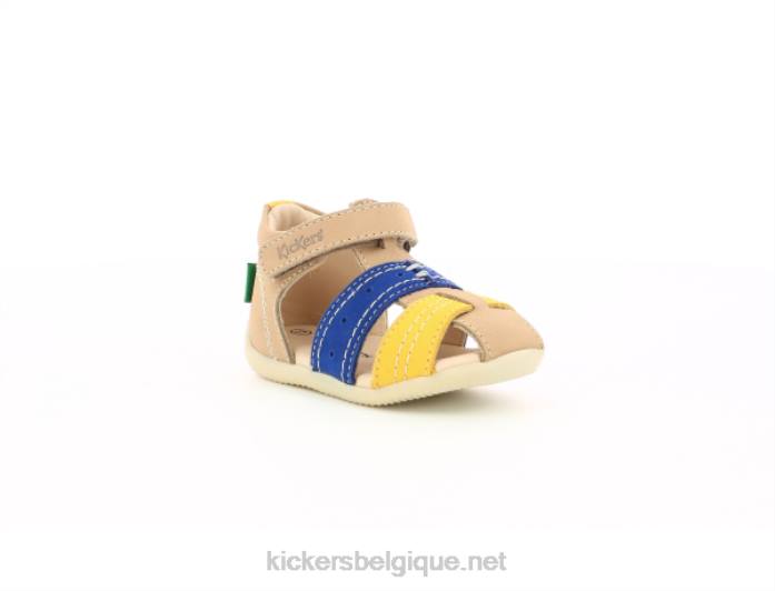 bigbazar-2 beige clair enfants KickersDT22442