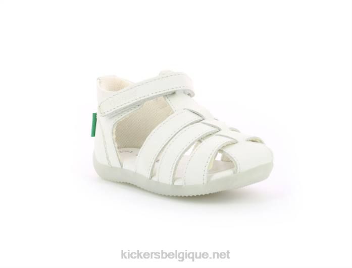 bigflo-2 blanc enfants KickersDT22541