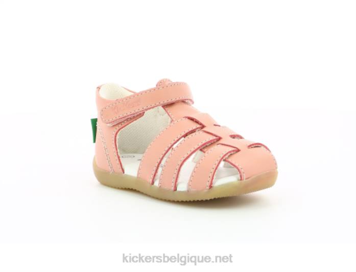 bigflo-2 rose clair enfants KickersDT22540