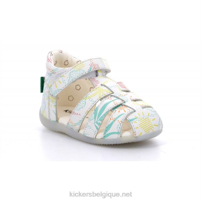 bigflo-2 soleil blanc enfants KickersDT22552