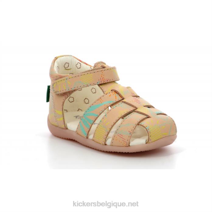 bigflo-2 soleil rose enfants KickersDT22551