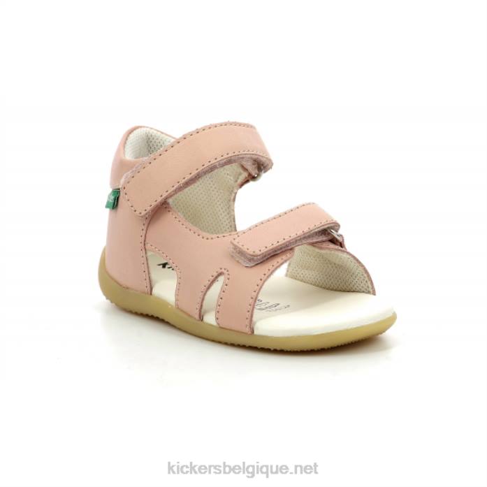 binsia-2 rose clair enfants KickersDT22412