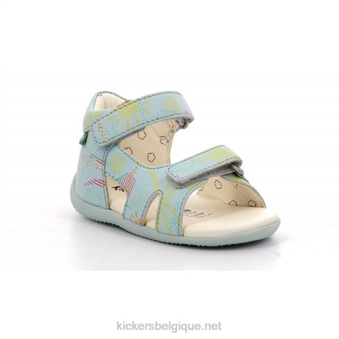 binsia-2 soleil bleu clair enfants KickersDT22525