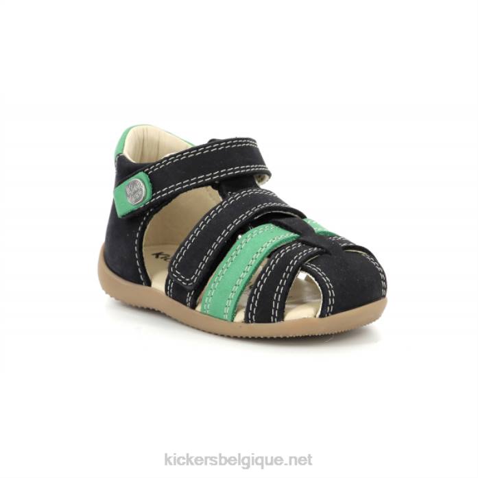 bipied vert marine enfants KickersDT22516