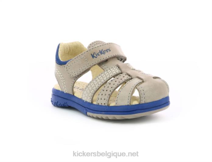 bleu gris platine enfants KickersDT22707