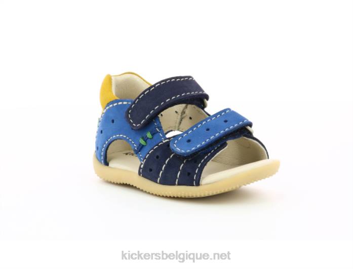 boping bleu marine enfants KickersDT22733