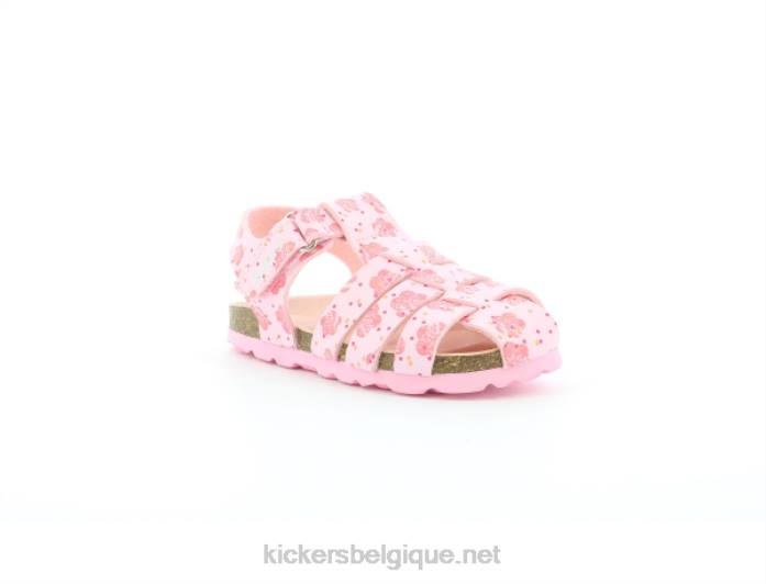 fleur rose d'été enfants KickersDT22750