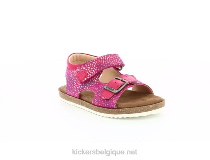 funkyo imprimé rose foncé enfants KickersDT22409