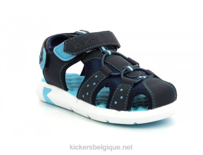 jumange bleu foncé enfants KickersDT22504