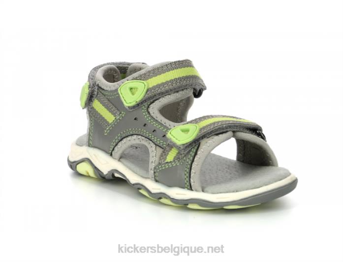 kiwi gris clair enfants KickersDT22724