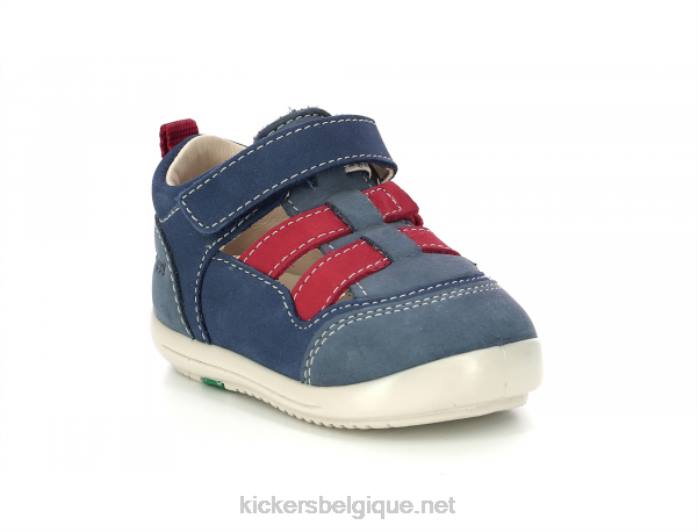 klony bleu rouge enfants KickersDT22418