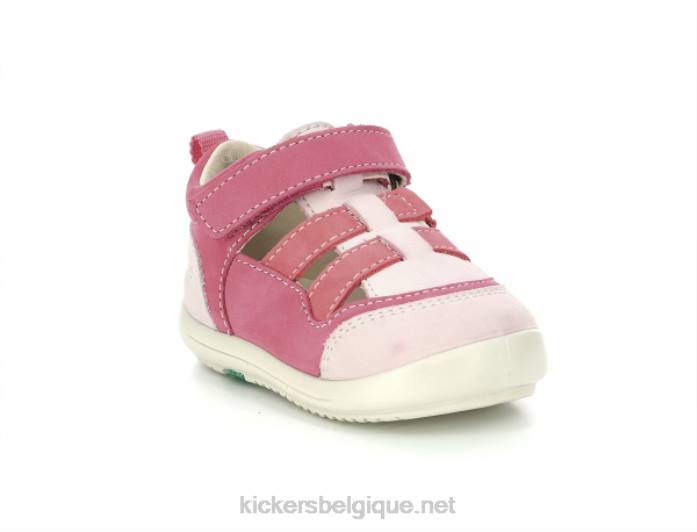 klony rose tricolore enfants KickersDT22420