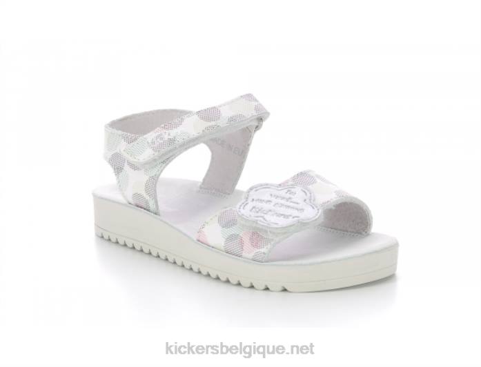 odykick points blancs multico enfants KickersDT22487