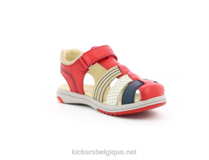 rouge platine enfants KickersDT22735