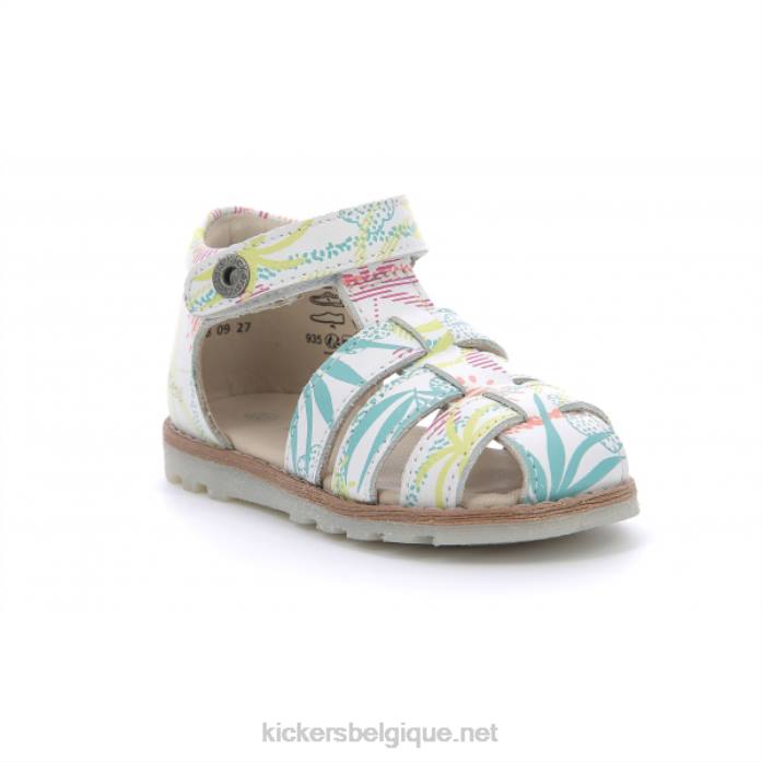 soleil blanc nonopi enfants KickersDT22662