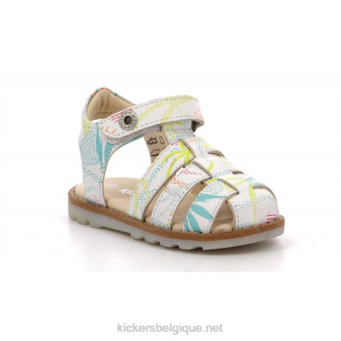 soleil blanc nonosti enfants KickersDT22632