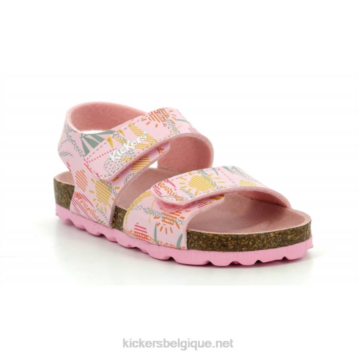 soleil rose summerkro enfants KickersDT22557