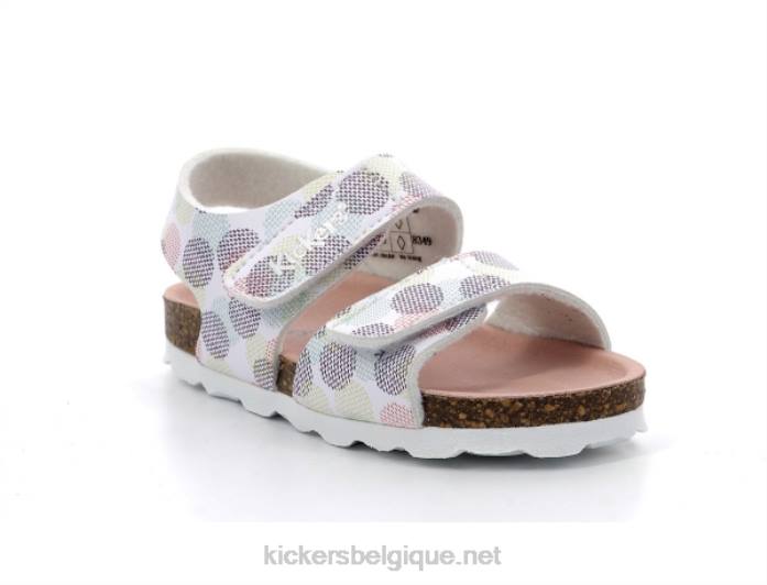 summerkro pois blancs multico enfants KickersDT22603