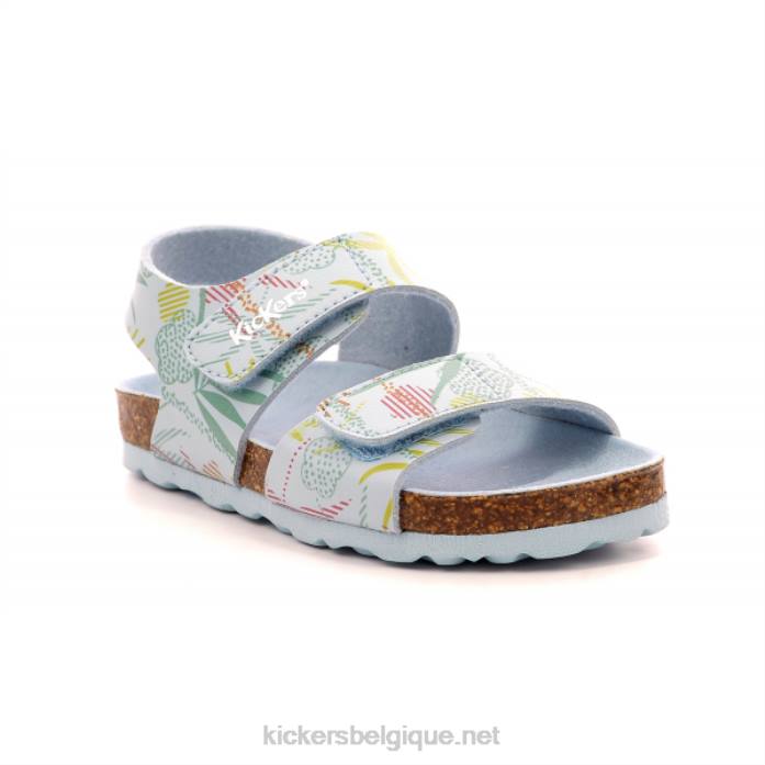 summerkro soleil bleu clair enfants KickersDT22558