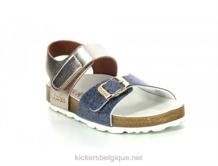 sunkro bleu foncé enfants KickersDT22473