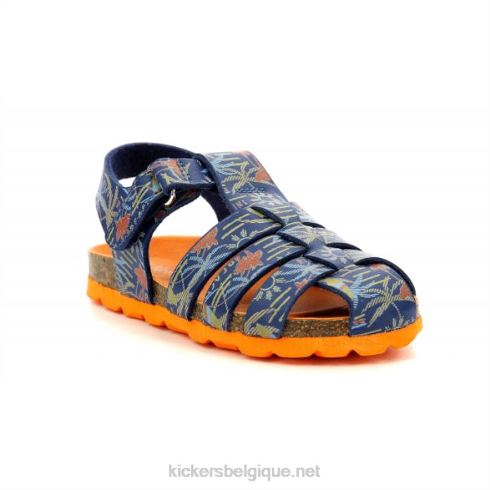 surf bleu marine enfants KickersDT22652