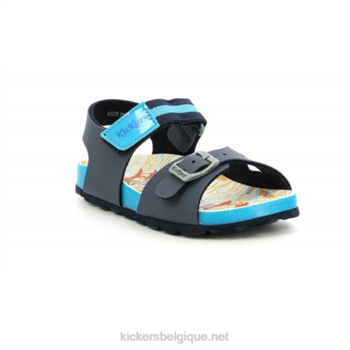 surf bleu marine sostreet enfants KickersDT22571