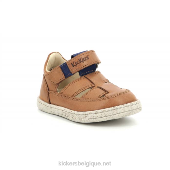 tractus camel bleu enfants KickersDT22576