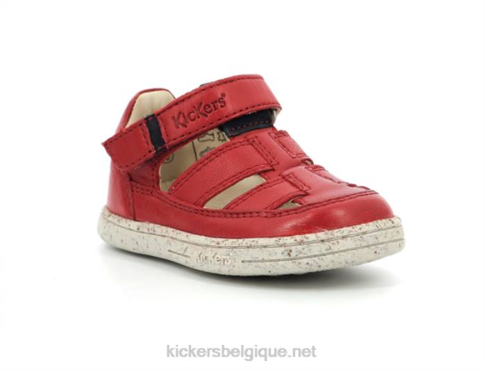 tractus rouge marine enfants KickersDT22461