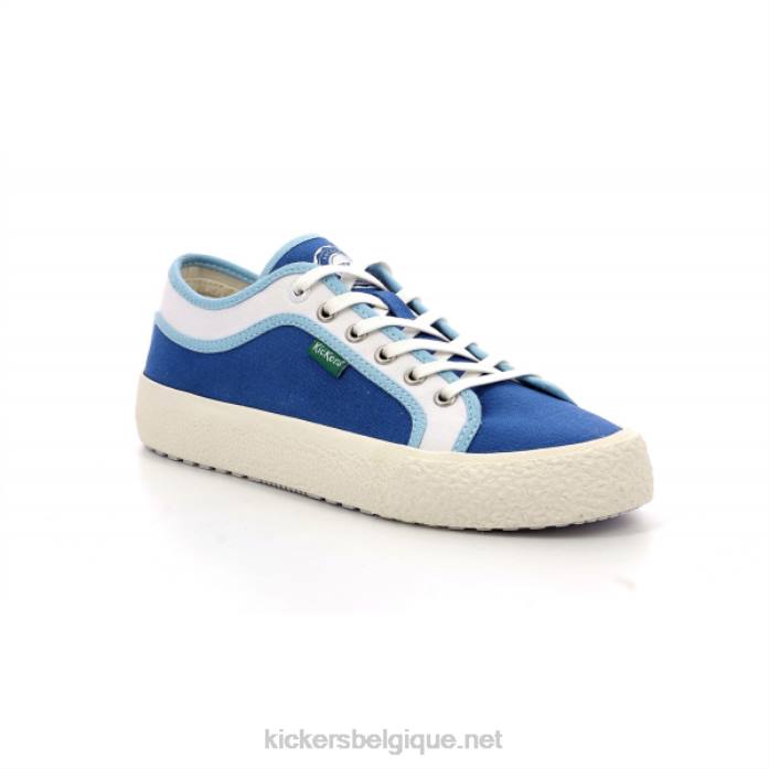 arveil bleu blanc femmes KickersDT22177