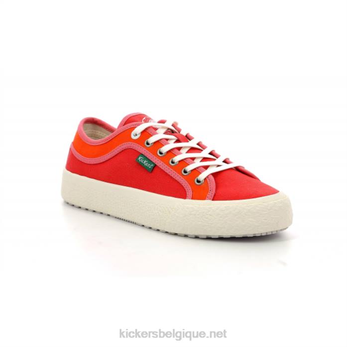 arveil rouge orange femmes KickersDT22176