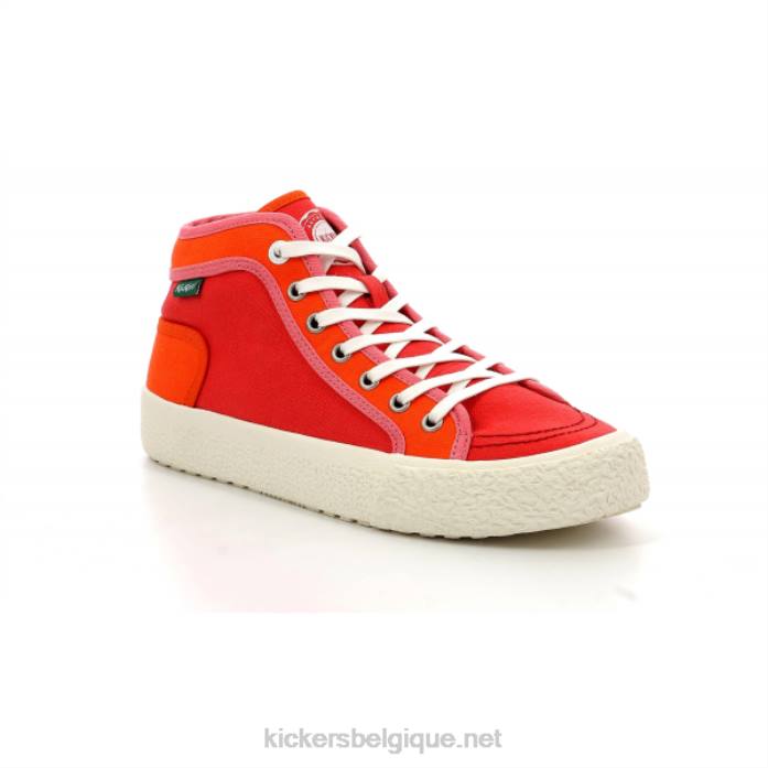 arveilleur rouge orange femmes KickersDT22172