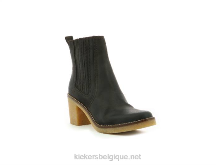 averne brun foncé femmes KickersDT22253