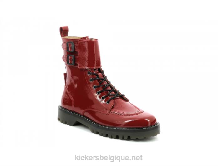 brevet rouge deckranger femmes KickersDT22209