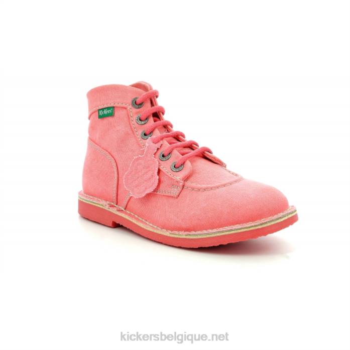 kicklegend rose clair femmes KickersDT22195