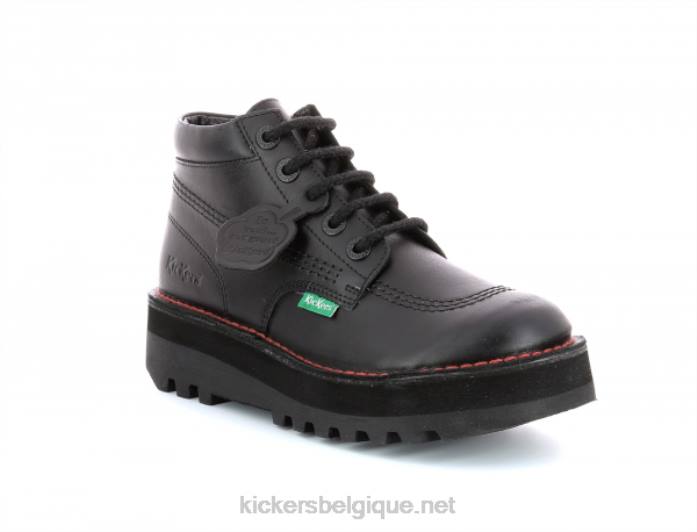 kickplatform noir femmes KickersDT22205