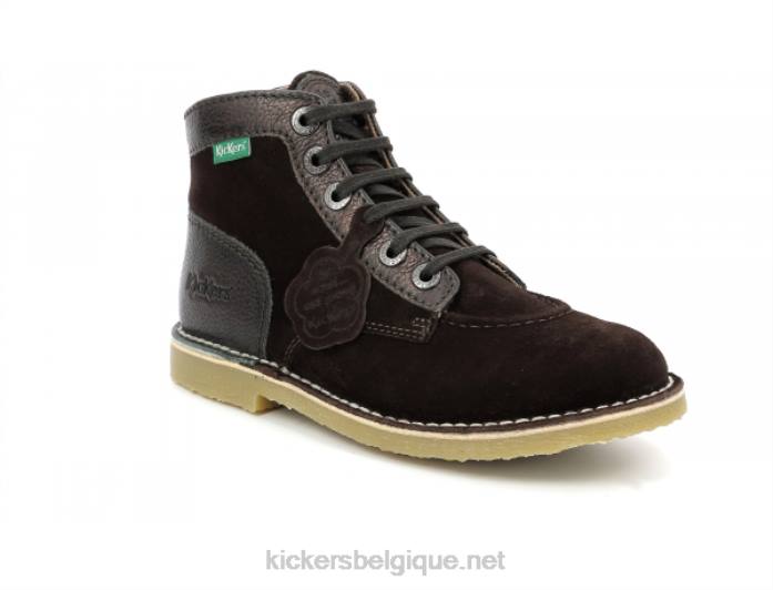 kicklegend marron foncé femmes KickersDT22274