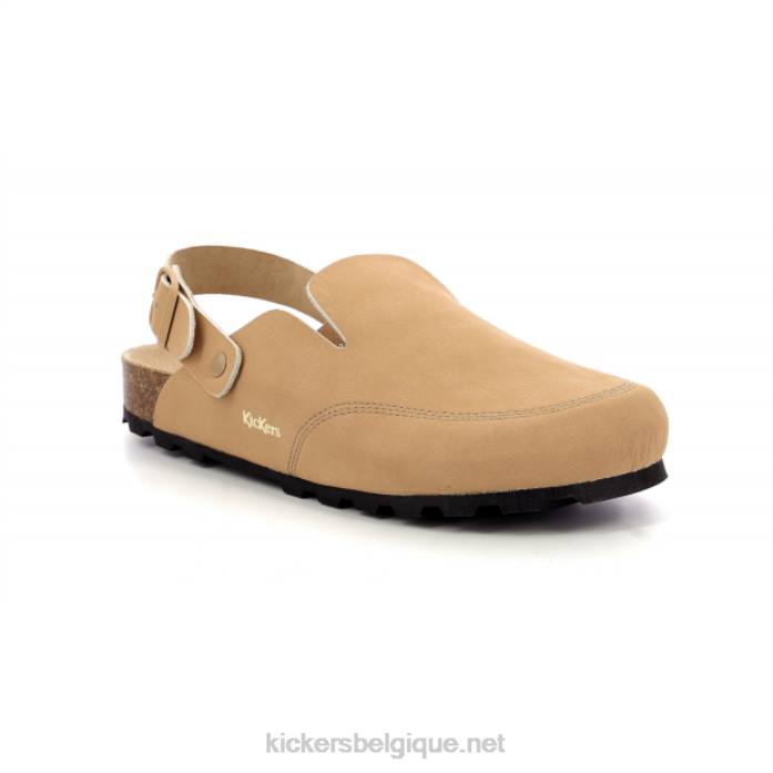 coup de pied elmer beige taupe femmes KickersDT22130