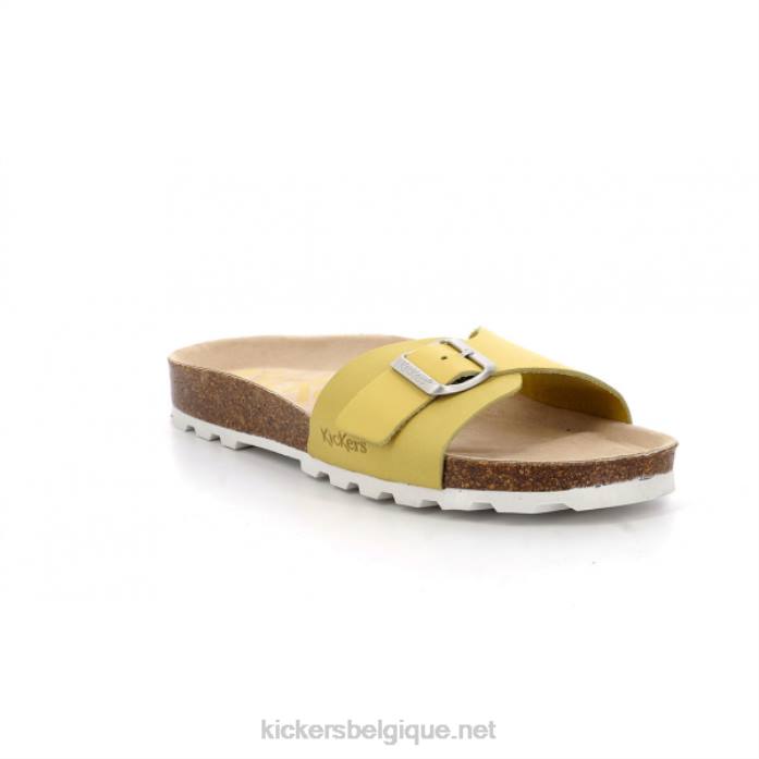 coup de pied eyra jaune femmes KickersDT2258