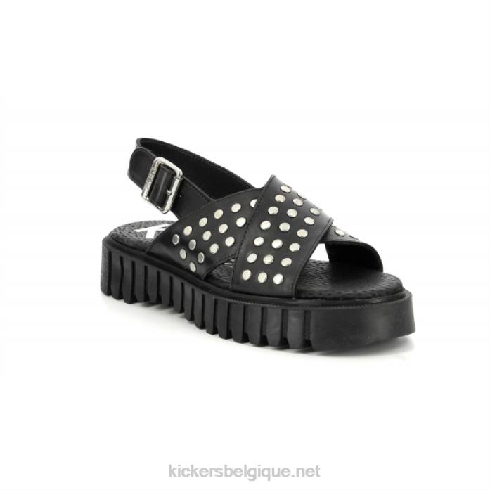 coup de pied fait noir femmes KickersDT2255