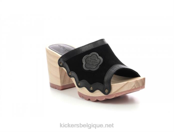 coup de pied woodstok noir femmes KickersDT228